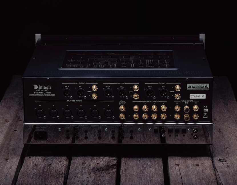 McIntosh C52 SolidState Preamplifier The Absolute Sound